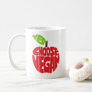 Mug J'ai choisi Vegan - Typographie Apple