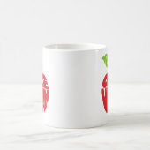 Mug J'ai choisi Vegan - Typographie Apple (Centre)