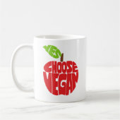 Mug J'ai choisi Vegan - Typographie Apple (Gauche)