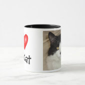 Mug J'ai coeur mon chat (Centre)