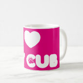 Mug J'Ai Coeur Mon Cub (Devant droit)