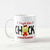 Mug J'ai combattu comme un survivant de course de (Gauche)