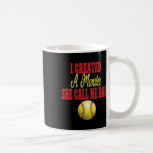 Mug J'ai créé un monstre qui m'appelle Papa Fille Soft