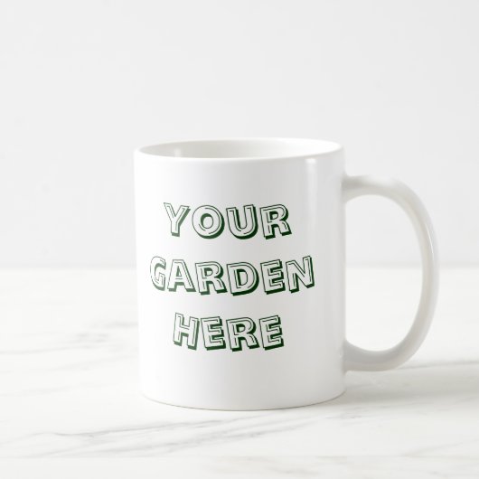 Mug J'Ai Creg Plante Gardener Dit (Droite)