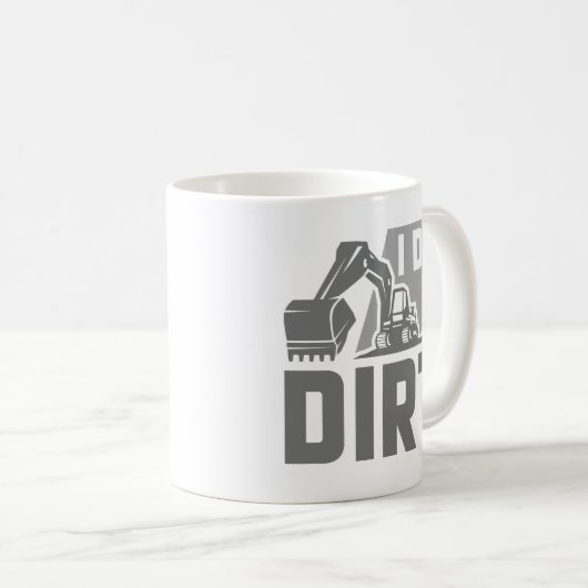 Mug J'ai creusé (Devant droit)