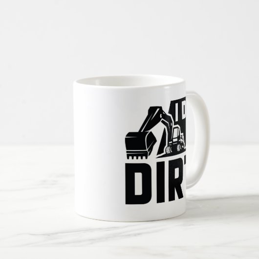 Mug J'ai creusé (Devant droit)
