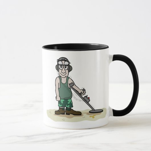 Mug J'Ai Creusé Booty Metal Détection Guy (Droite)