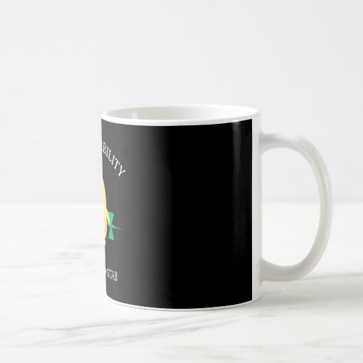 Mug J'ai de la stabilité drôle poulet technicien de ph (Droite)