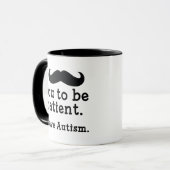 Mug J'ai de l'autisme (Devant gauche)