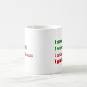 Mug J'ai demandé Nonno (Centre)
