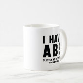 Mug J'Ai Des Abs (Devant droit)