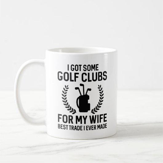 Mug J'Ai Des Clubs Pour Ma Femme (Gauche)