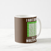 Mug J'ai des compétences qu'ils multiplient les maths (Devant droit)