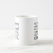 Mug J'ai des contacts (Centre)