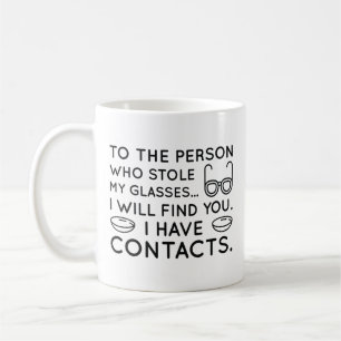 Mug J'ai des contacts