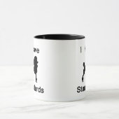 Mug J'ai des normes (le caniche) (Centre)