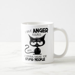 Mug J'ai des problèmes de colère Cadeau drôle pour ama