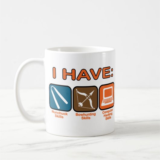 Mug J'ai des qualifications Napoleon Dynamite (Gauche)