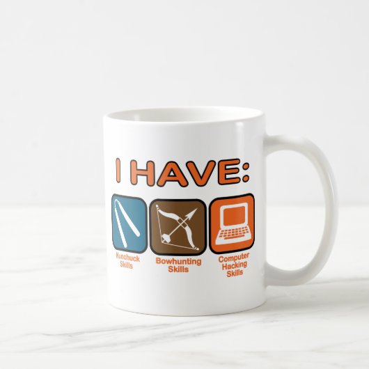 Mug J'ai des qualifications Napoleon Dynamite (Droite)