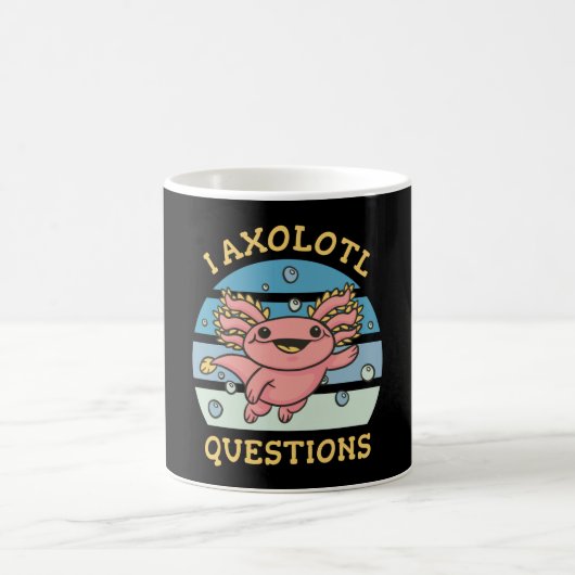 Mug J'ai des questions d'axolotl (Centre)