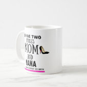Mug J'ai deux titres (Devant gauche)