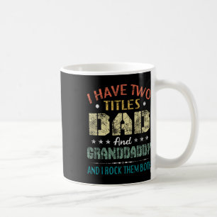 Mug J'Ai Deux Titres Papa Et Grand-Papa Fantastiques P
