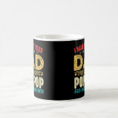 Mug J'Ai Deux Titres Papa Et Pop Pop Fête des pères (Centre)