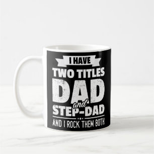 Mug J'Ai Deux Titres Papa Et Step Papa