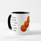 Mug J'Ai Donné Le Basket Une Fois (Devant gauche)
