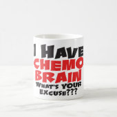 Mug J'Ai Du Cerveau Chimique (Centre)