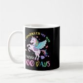 Mug J'Ai Éclaté Mon Chemin À Travers 100 Jours D'École (Gauche)