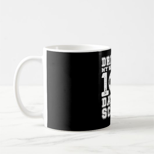 Mug J'Ai Éclaté Mon Chemin À Travers 100 Jours Soccer  (Gauche)