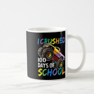 Mug J'ai Écrasé 100 Jours De Camion Monstre Scolaire E