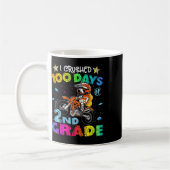 Mug J'Ai Écrasé 100 Jours De Vélo De 2E Année (Gauche)