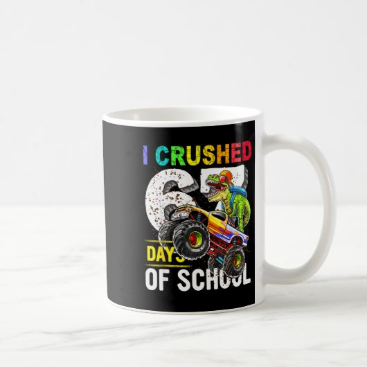 Mug J'ai écrasé 67 jours d'école drôle six sept mème B (Droite)