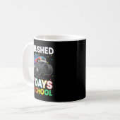 Mug J'ai écrasé 67 jours d'école monstre professeur ét (Devant gauche)