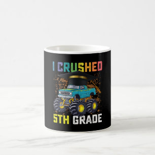 Mug J'ai écrasé la remise des diplômes de camion monst