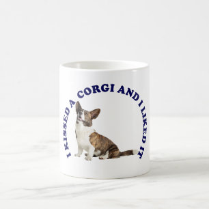 Mug J'ai embrassé un Corgi gallois de Cardigan