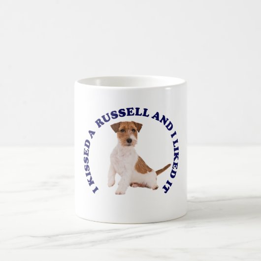 Mug J'ai embrassé un Jack Russell (Centre)
