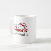 Mug J'ai embrassé un plouc ! (Devant gauche)