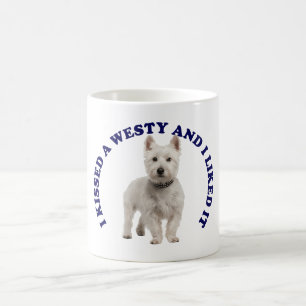 Mug J'ai embrassé un Terrier des Highlands de l'Ouest