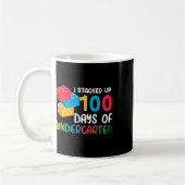 Mug J'Ai Empilé 100 Jours De Constructions De Maternel (Gauche)