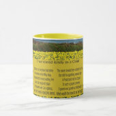 MUG J'AI ERRÉ SEUL COMME CLOUD* (Centre)