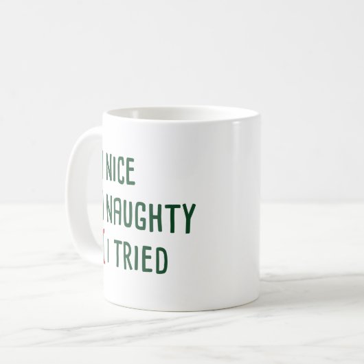 Mug J'ai essayé (Devant gauche)