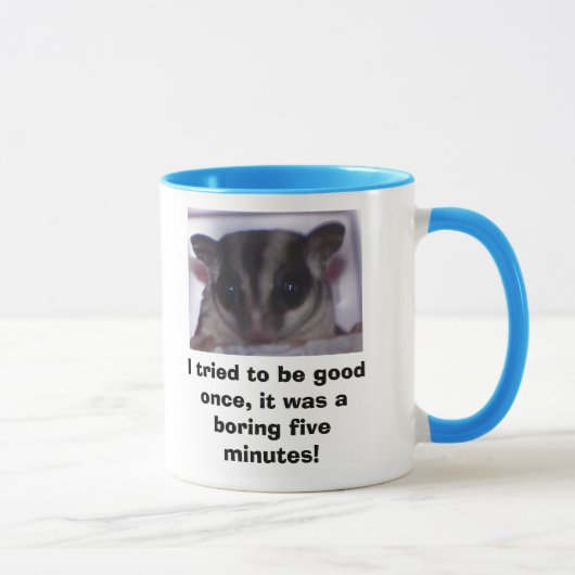 Mug J'ai essayé d'être bon par le passé, il… (Droite)