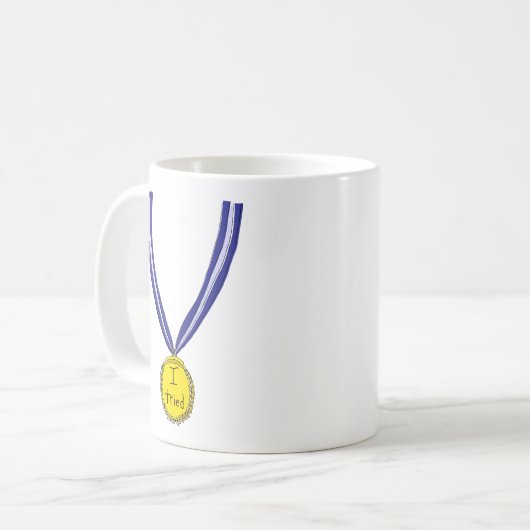Mug J'ai essayé la médaille (Devant gauche)
