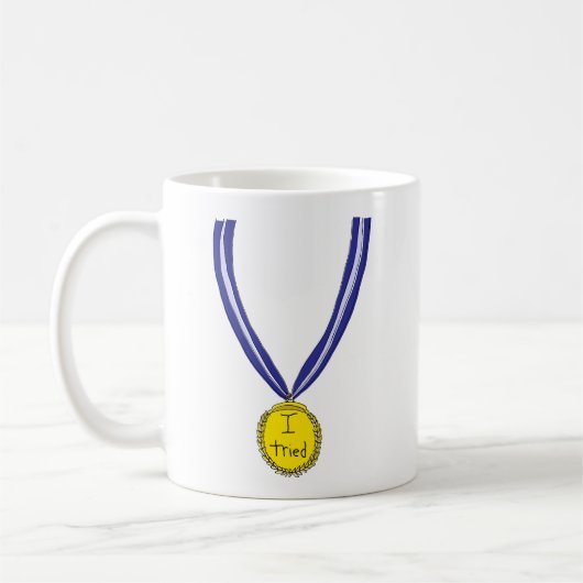 Mug J'ai Essayé Médaille (Gauche)