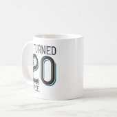 Mug J'ai eu 20 ans deux fois (Devant gauche)