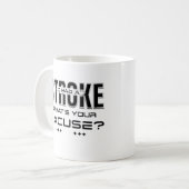 Mug J'ai eu un accident vasculaire cérébral Quelle est (Devant gauche)