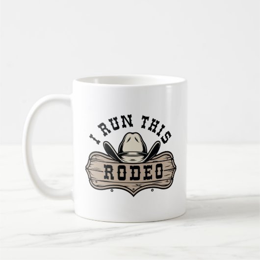 Mug J'Ai Exécuté Ce Rodéo (Gauche)